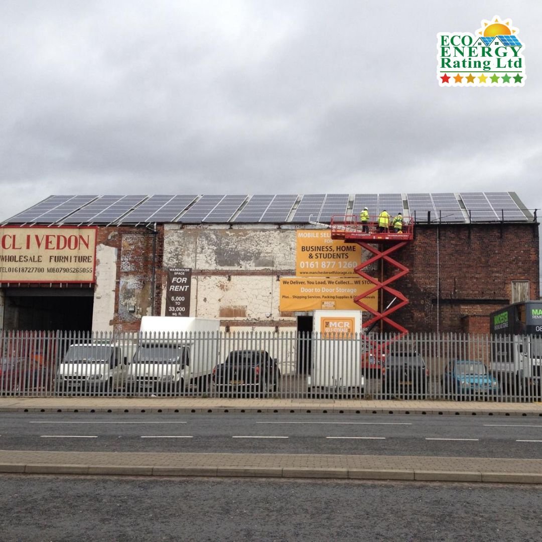 Commercial solar PV system