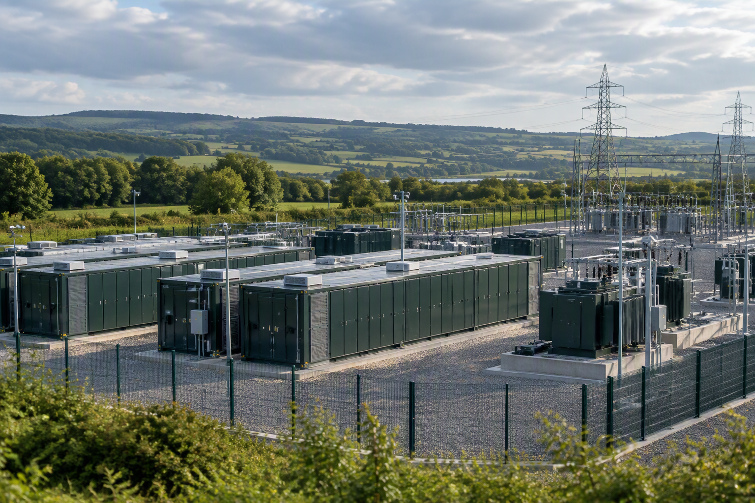 Battery energy storage system and electrical infrastructure